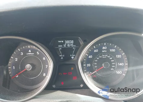 2012 Hyundai Elantra Gls from USA, damaged, VIN 5NPDH4AE0CH078667